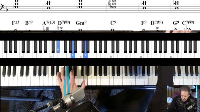 Jazzy Blues in F 🎹 Practice important concepts with a track смотреть онлайн