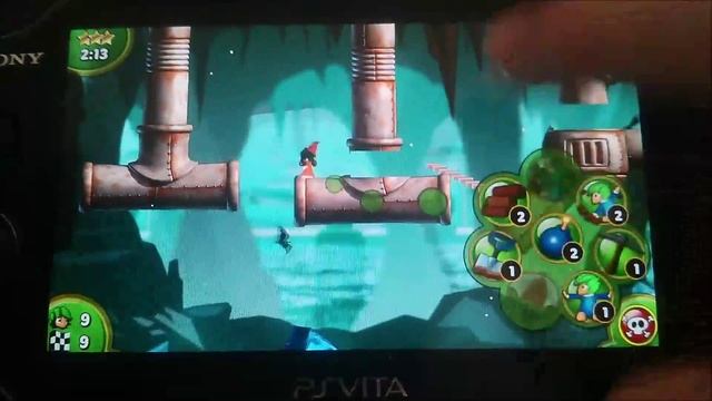 Lemmings Touch Vita - Easy Level 9 - 3 Stars смотреть онлайн
