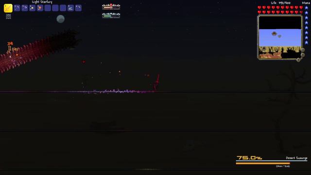 Terraria Master Mode | Calamity Death Mode No-Hit: Desert Scourge смотреть онлайн