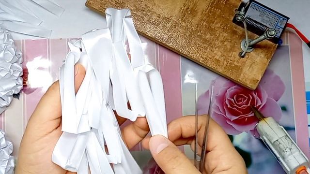 Бант-гигант. МК/Пышный бантик из атласной ленты 2,5 см. смотреть онлайн