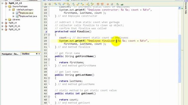 F1L7@12 Employee java static variables смотреть онлайн