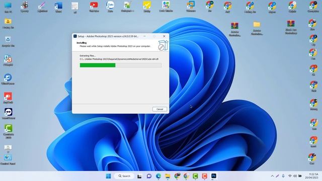 Cài đặt Photoshop 2023 bản tiếng việt trên Win 11 смотреть онлайн