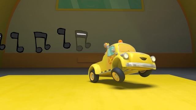 The ROBOT POLICE CAR goes crazy! | InvenTom The Tow Truck | Car City World App смотреть онлайн
