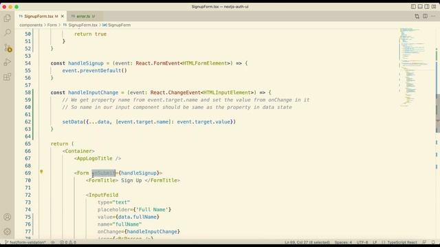 How to add frontend form validation in your Auth pages смотреть онлайн