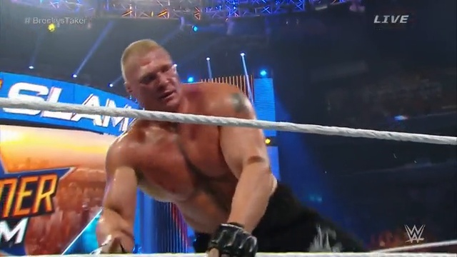 SummerSlam.2015 Undertaker Vs Brock Lesnar