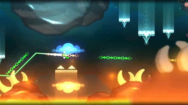Уровень Minecraft с измерением ада (прохождение) в игре Geometry Dash смотреть онлайн