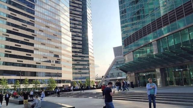 Небоскрёбы-рекордсмены Москва-Сити - Комплекс Федерация - ОКО - Башня Империя Сбербанк - ВТБ #Mosco смотреть онлайн