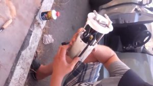 замена топливного насоса у ЗАЗ Форза, Chery A13, Chery Bonus