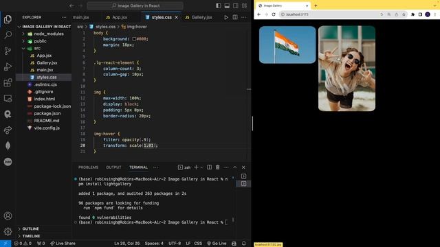Responsive Image Gallery in React JS | Build and Deploy Image Gallery from Scratch With React JS смотреть онлайн