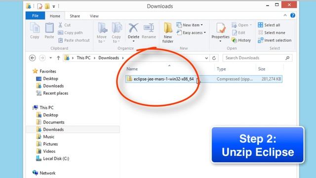 JSF Tutorial #6 - Java Server Faces Tutorial (JSF 2.2) - Installing Eclipse on MS Windows смотреть онлайн