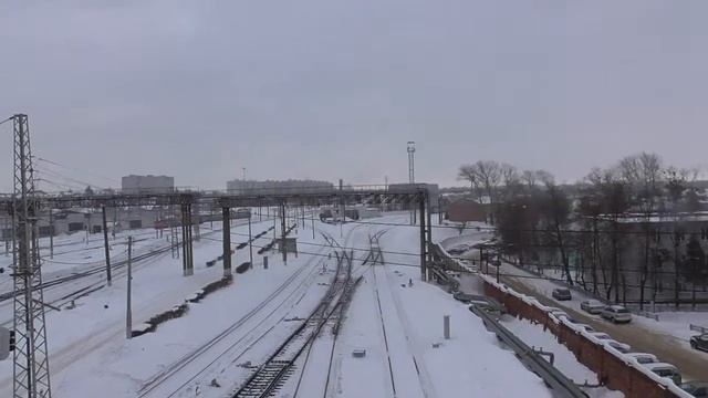 Видео обзор, Железнодорожный вокзал, город Орёл смотреть онлайн