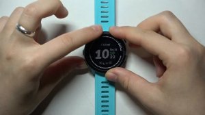 Как изменить циферблат на GARMIN Forerunner 55 GPS  /  Настройки циферблата GARMIN Forerunner 55 GP