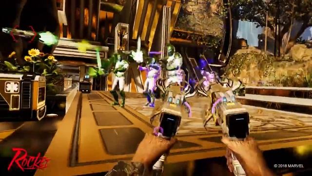 MARVEL Powers United VR | Black Panther: Team Gameplay | Oculus Rift смотреть онлайн