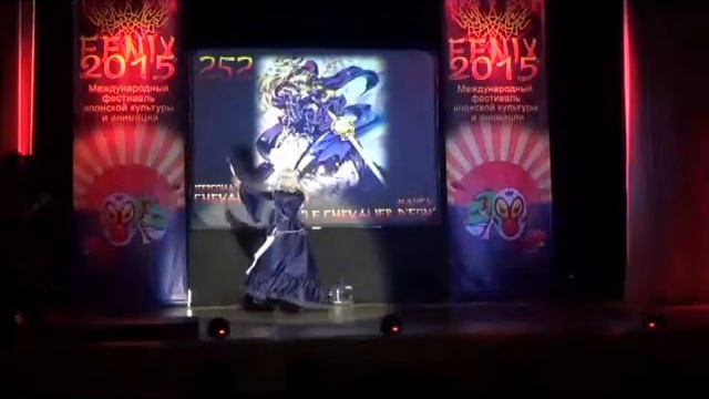Fenix 2015. Дефиле по манге "Le Chevalier d'Eon". смотреть онлайн