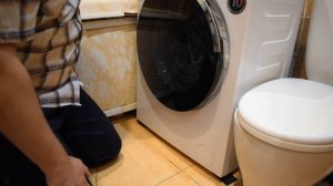 Скачет, убегает стиральная машина? Есть простое решение.