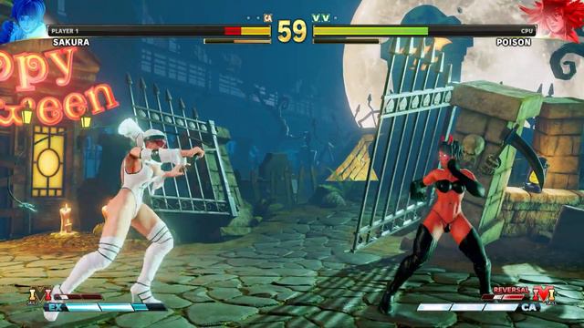 Street Fighter V Sakura vs Poison Mod DEVIL vs Sinful Sister смотреть онлайн