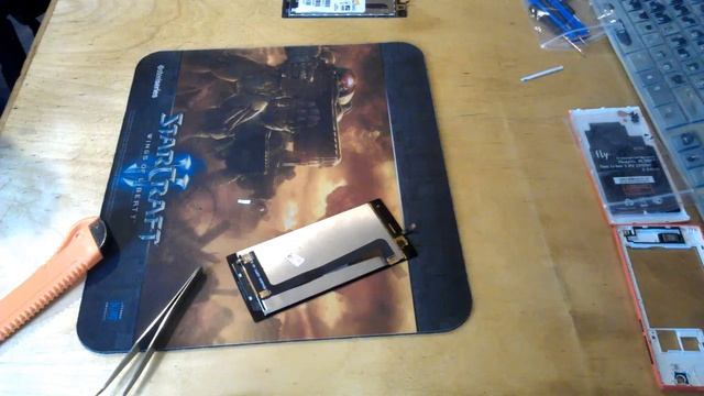 ЗАМЕНА МОДУЛЯ ЭКРАНА FLY FS452 Nimbus 2