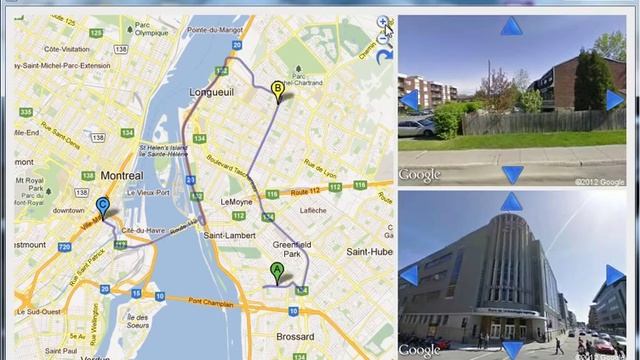 Google Static Maps + Street View, Java Swing смотреть онлайн