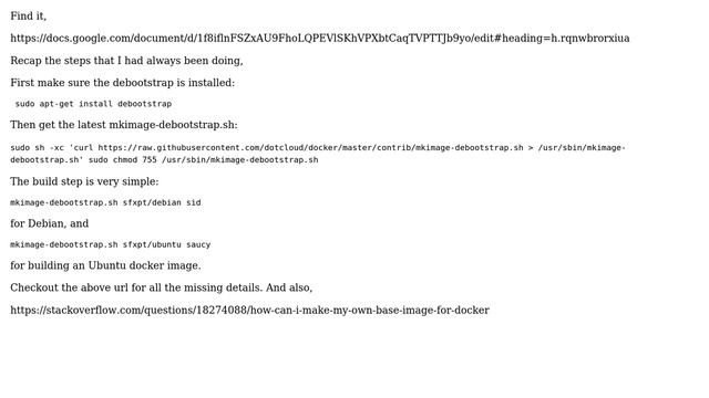 Docker, start image from scratch (2 Solutions!!) смотреть онлайн
