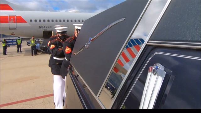 Medal Of Honor Final Salute Arrival For Vietnam Marine PFC Bruce Wayne Carter 10/30/2020 смотреть онлайн