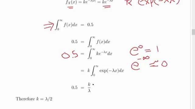 Laplace Distribution Worked Example 1 Deriving the CDF смотреть онлайн