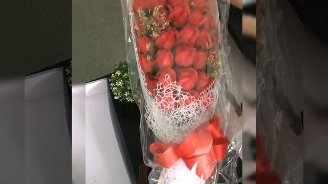 Подарочный набор ручной работы "Вечный букет", 33 розы смотреть онлайн