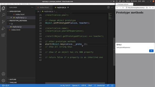 Prototype Methods - Basic JavaScript Fast (24) смотреть онлайн