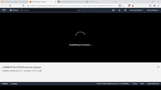 Deploy de uma Aplicação Django no AWS EC2 смотреть онлайн