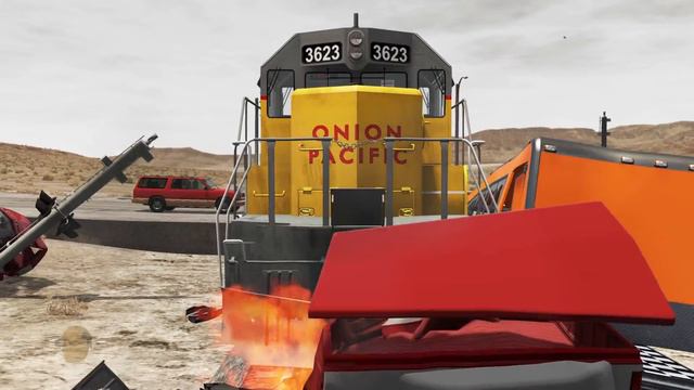 Train Accidents 17 | BeamNG.drive смотреть онлайн