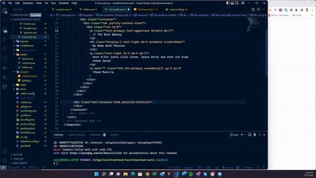Part 6: How to use v-Owl-Carousel implementation with Nuxtjs: Tutorial: Getting Started With NuxtJ смотреть онлайн