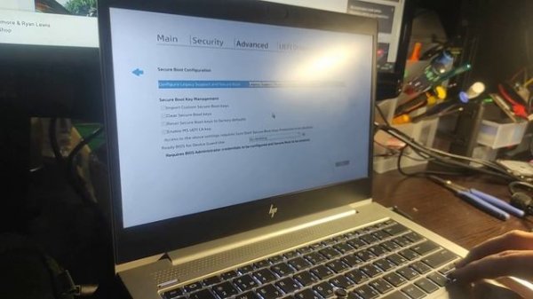 selected boot image did not authenticate please press enter to attempt boot to next device hp fix