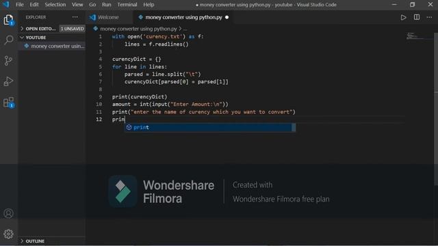 HOW TO MAKE MONEY CONVERTER USING PYTHON UNDER 10 MINUTES. смотреть онлайн