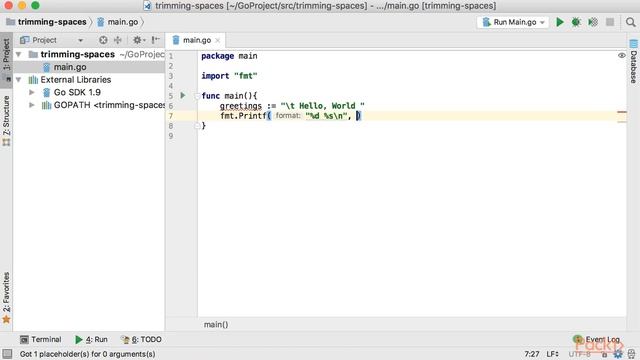 Hands-on with Go: Trimming Spaces from Beginning and End of Strings|packtpub.com смотреть онлайн