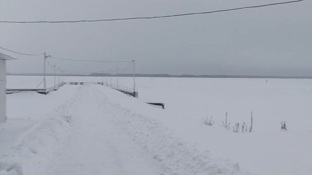 Прогулка зимой на работе во время обеда. смотреть онлайн