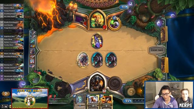 Hearthstone Arena K&C - 12 Win Hunter (?): Yet So Far смотреть онлайн