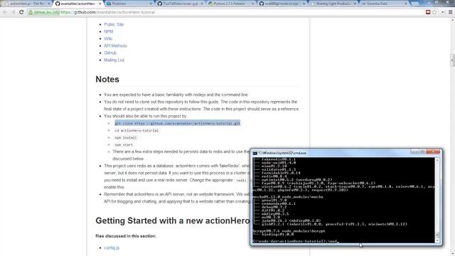 actionHero.js Blog Tutorial - Part 1 смотреть онлайн
