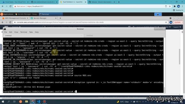 Master AWS EKS & Kubernetes: Bitnami Sealed Secrets, AWS Secret Manager & GitOps Tutorial смотреть онлайн