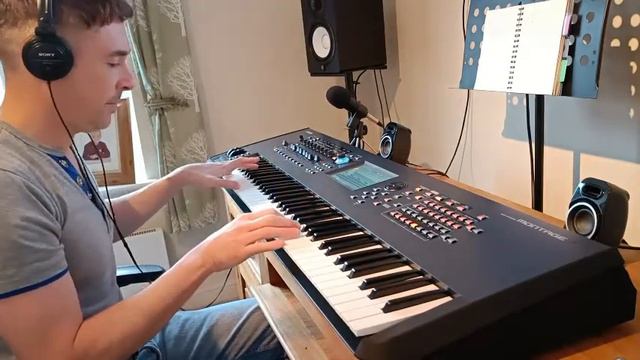 A-Ha Take On Me cover (on the Yamaha Montage 7) смотреть онлайн