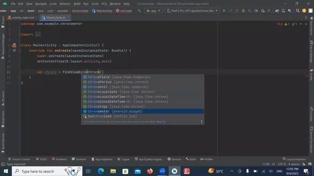 Chronometer/Stopwatch In Android using Kotlin | Kotlin | Android Studio Tutorial - Quick + Easy смотреть онлайн