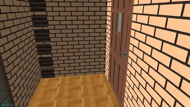 Уютный двухэтажный дом с террасой C-150-ТП смотреть онлайн