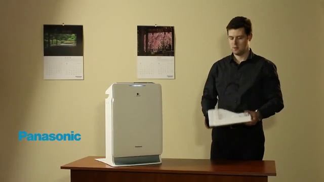 Видеообзор увлажнителя и очистителя воздуха PANASONIC VXF35 смотреть онлайн