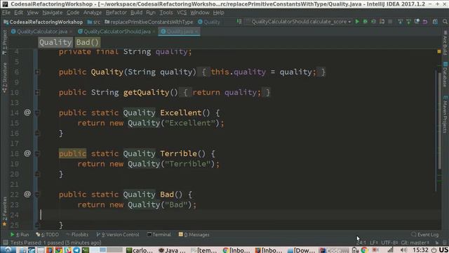 Replace String Constants with Type смотреть онлайн