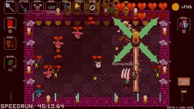 Crypt of the Necrodancer Hard Act to Follow trophy смотреть онлайн