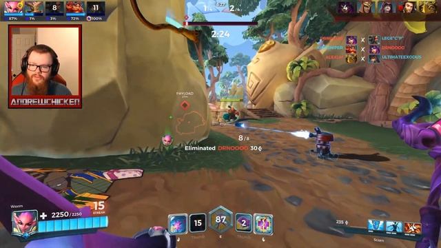 CRAZY Fun Games With Willo! - Paladins Blastflower & Scorn Gameplay смотреть онлайн