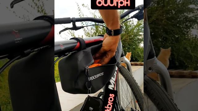 Обзор велосипедной сумки от компании Rockbros 💪 смотреть онлайн