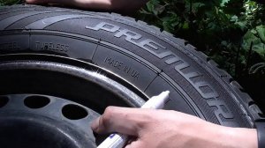 Маркер для шин