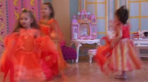 Танец огня в детском саду  на Соломенной сторожке.