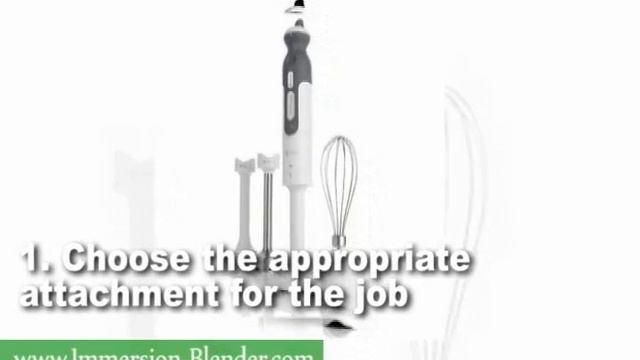 How to Use an Immersion Blender смотреть онлайн