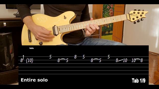 I Want My Crown - solo lesson with tabs ( Eric Gales feat. Joe Bonamassa ) смотреть онлайн