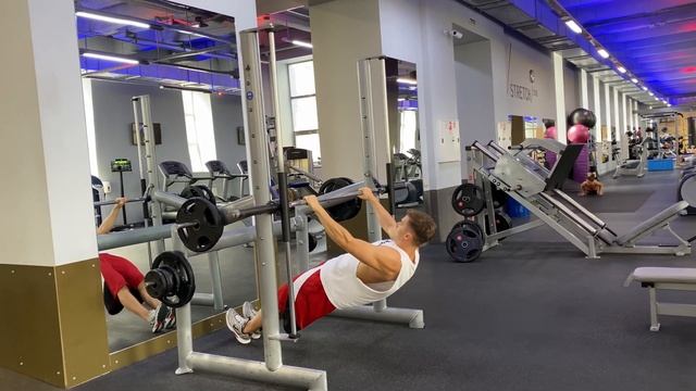 Австралийские подтягивания - техника выполнения смотреть онлайн